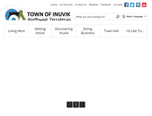 Tablet Screenshot of inuvik.ca
